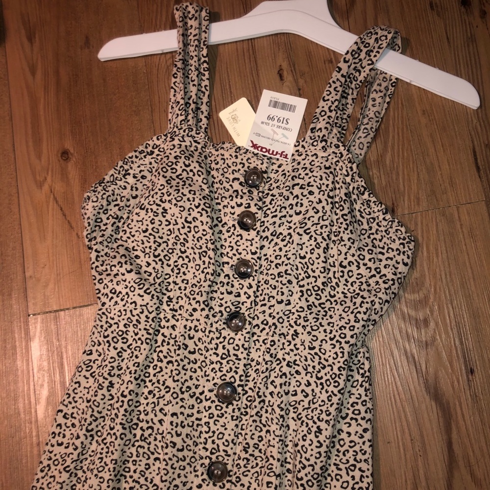 Womens cheetah print dress - Picture 2 of 3